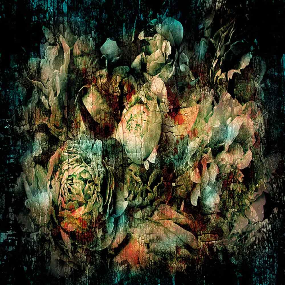 Artwood, Vægdekoration Botanical Abstract 120x120 cm Artwood