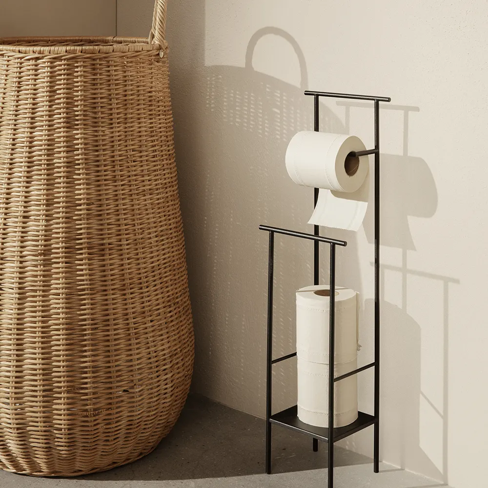 Flettet vasketøjskurv