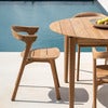 Bok Spisebordsstol Teak 