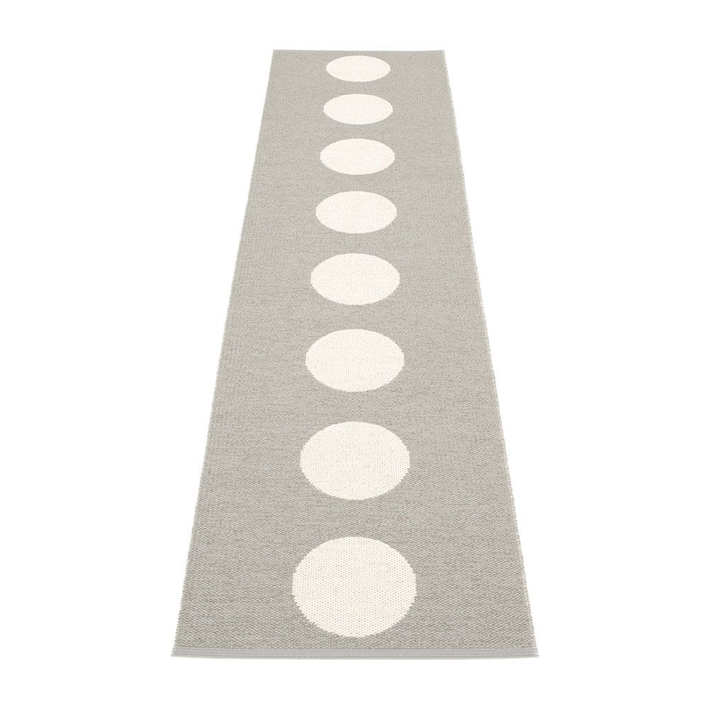 Pappelina, Vera tæppe 70x300 cm warm grey/vanilla