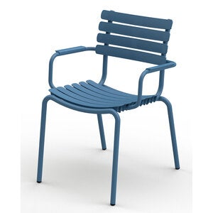 Reclips stol blå/blå aluminium