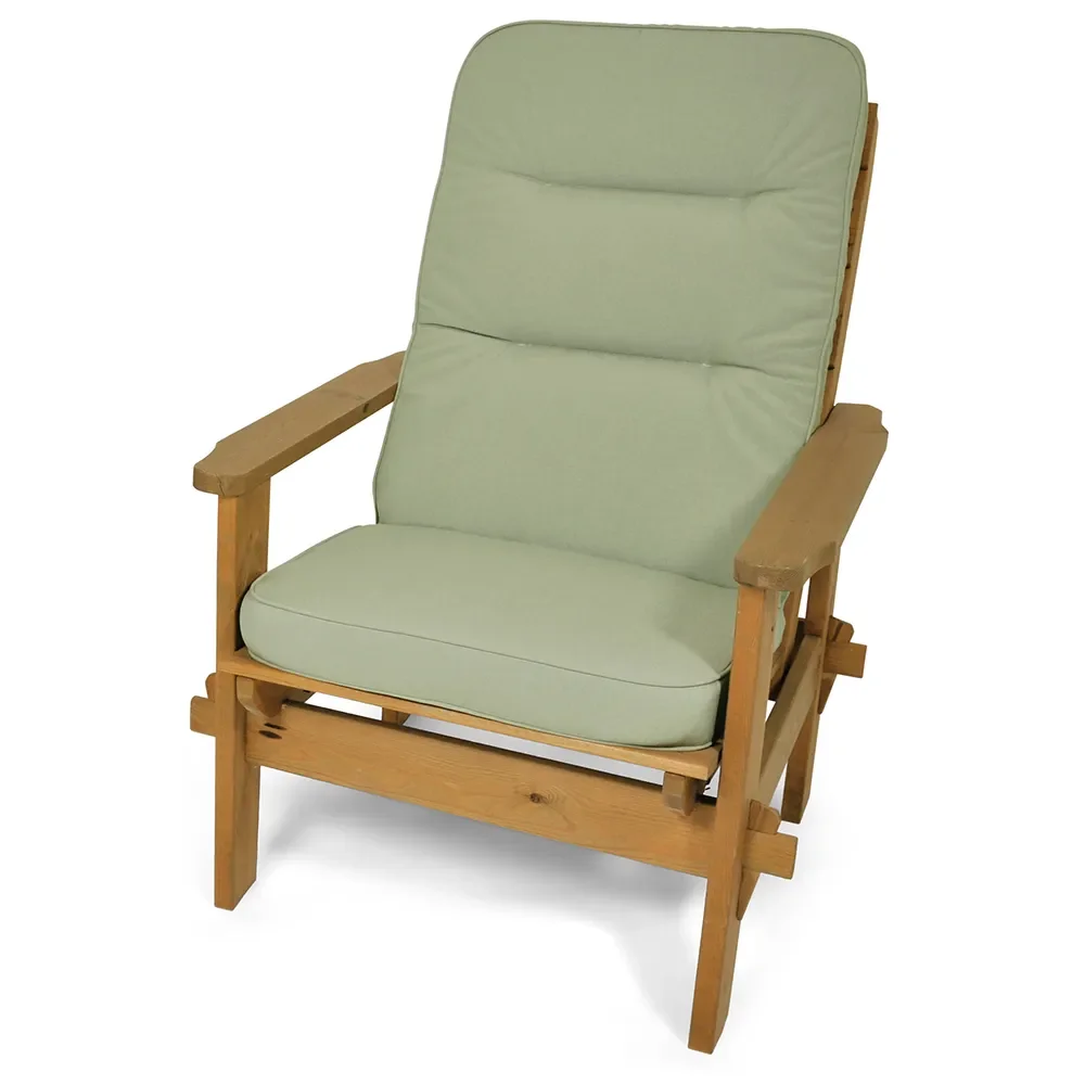 Högvik woodline Pude Oliv