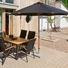 Parasol 335cm Sort