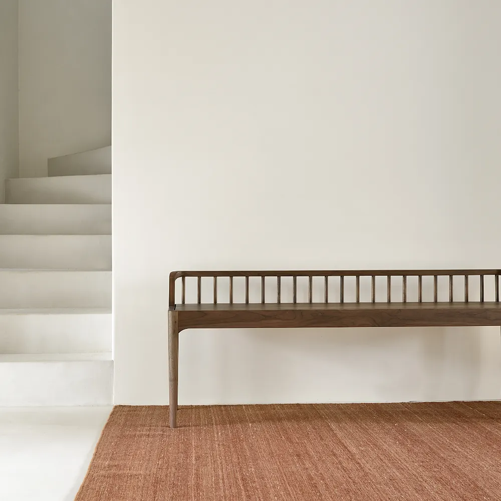 Nomad kilim Tæppe 170x240 cm Terracotta