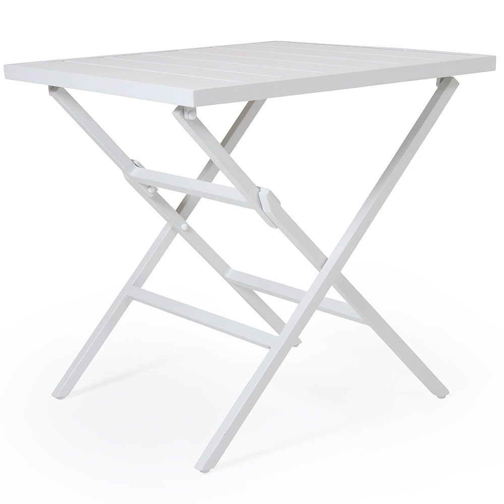 Brafab, Wilkie Klapbord 72x72 cm Hvid Brafab