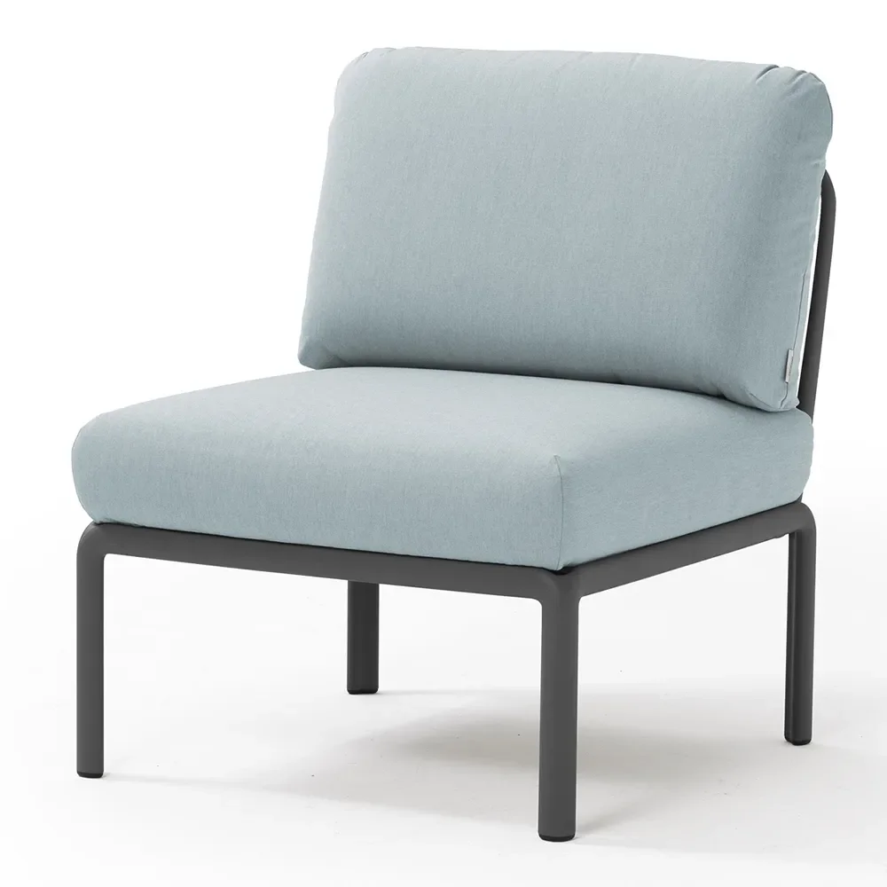 Komodo midterste del Antracite-Ghiaccio Sunbrella