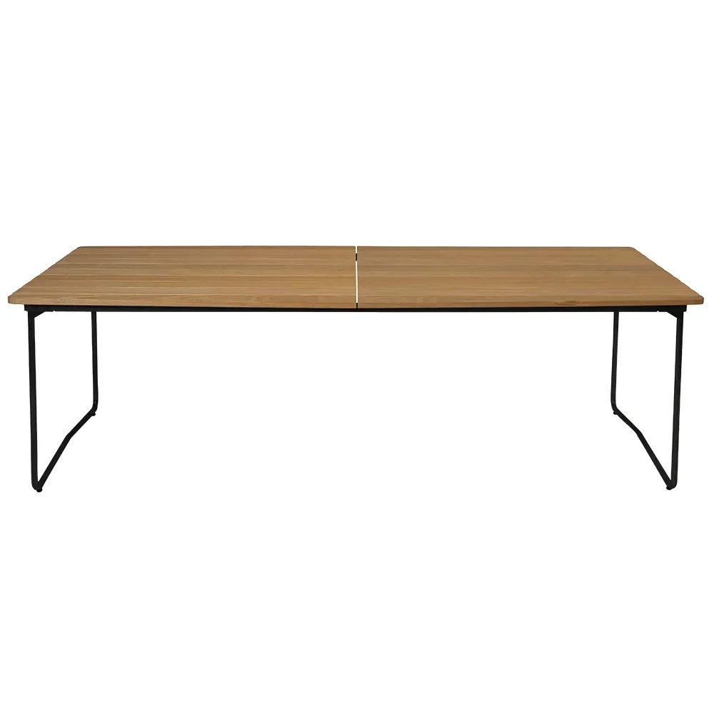Grythyttan Stålmöbler, Spisebord B31 230 Olieret eg / sort stel