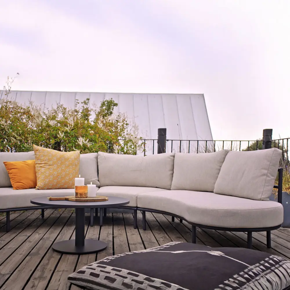 Solnäs sofagruppe Sort