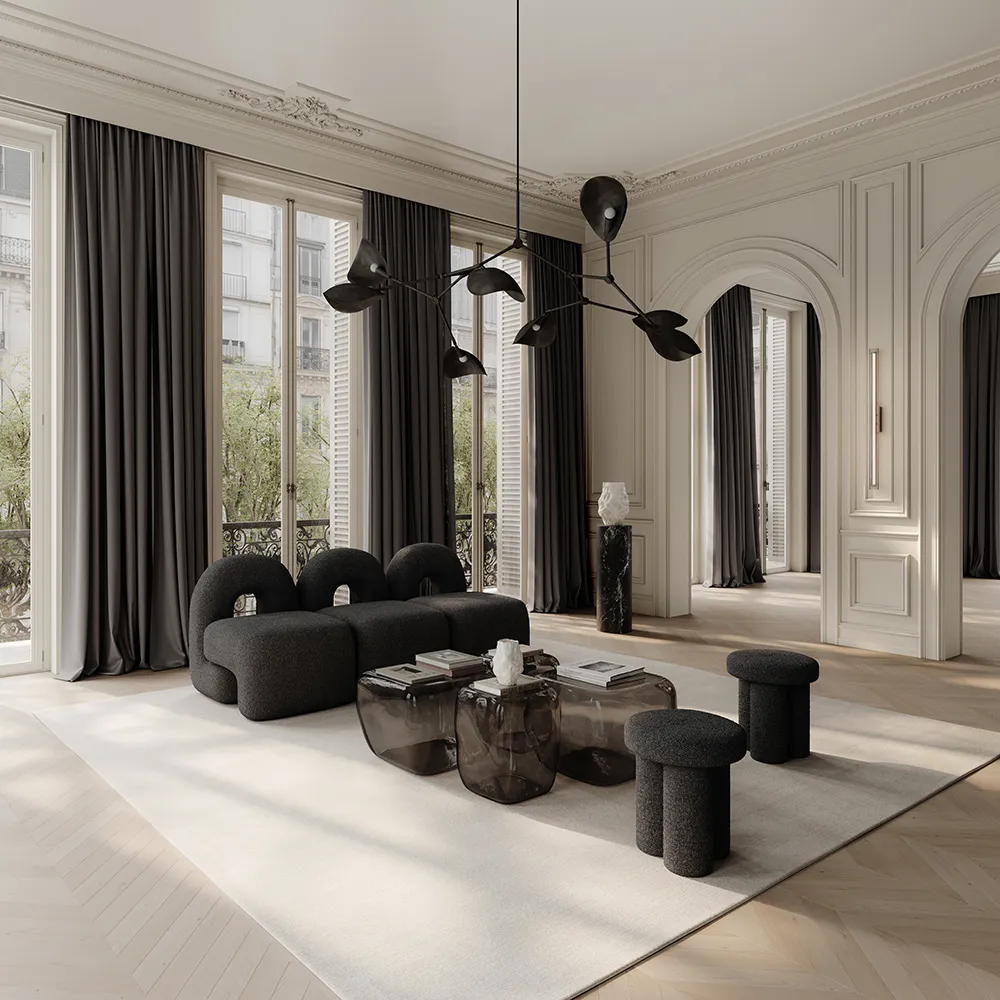 Daiku Lounge Lænestol - Dyb Taupe