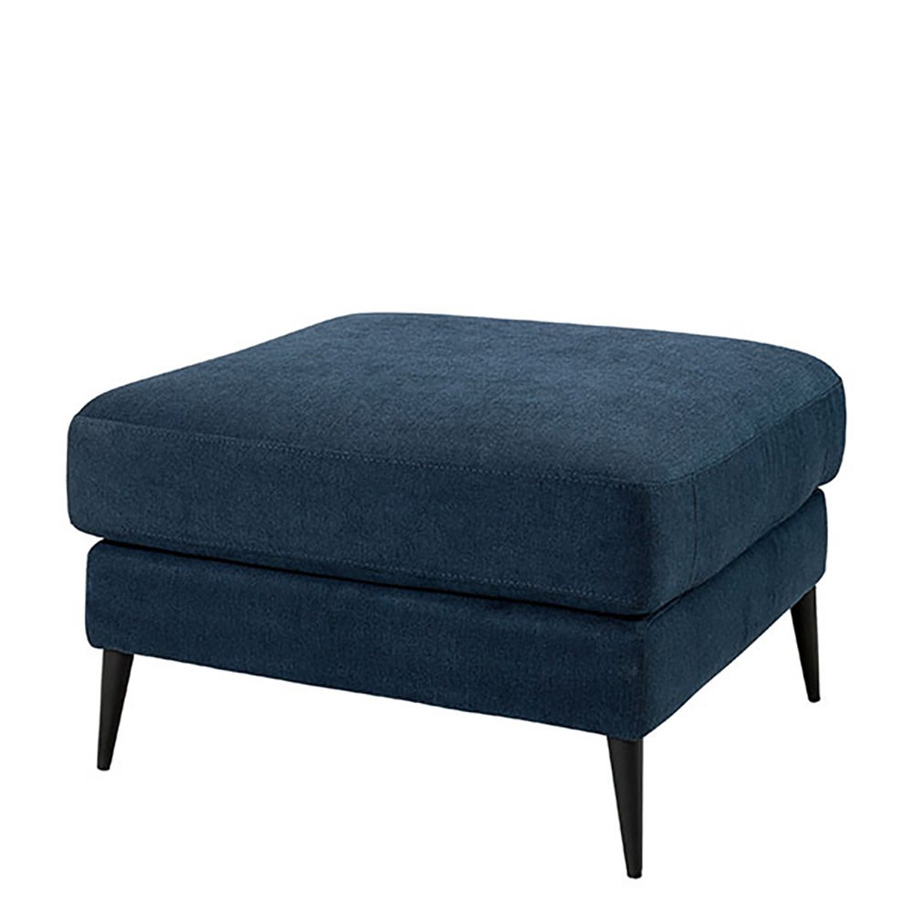 Artwood, ANDORRA fodskammel - simpelthen dyb blå