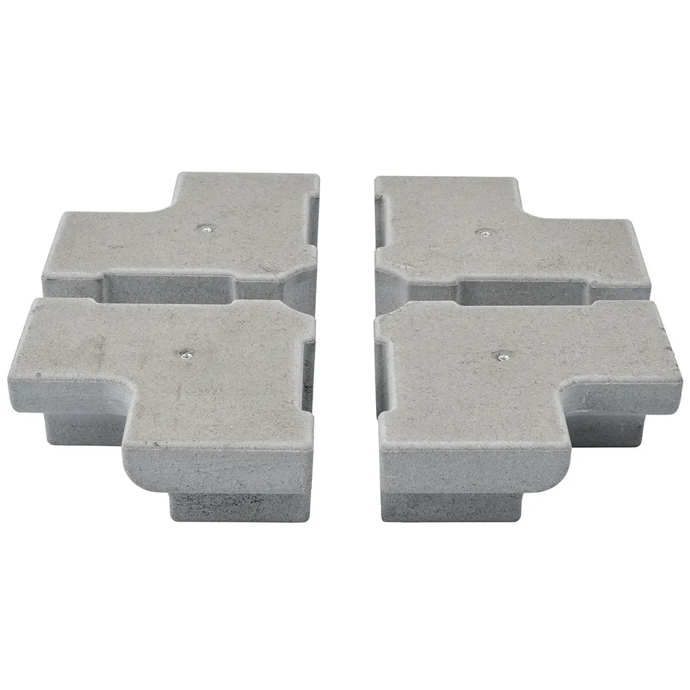 Vægtsæt 4 stk. ca. 90 kg beton