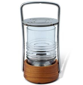 Bollard olielampe teak