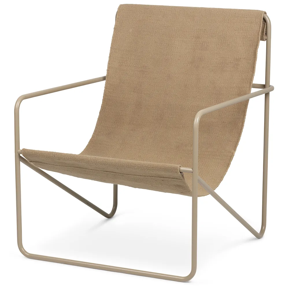 Ferm Living, Desert Lounge Lænestol Cashmere/Sand