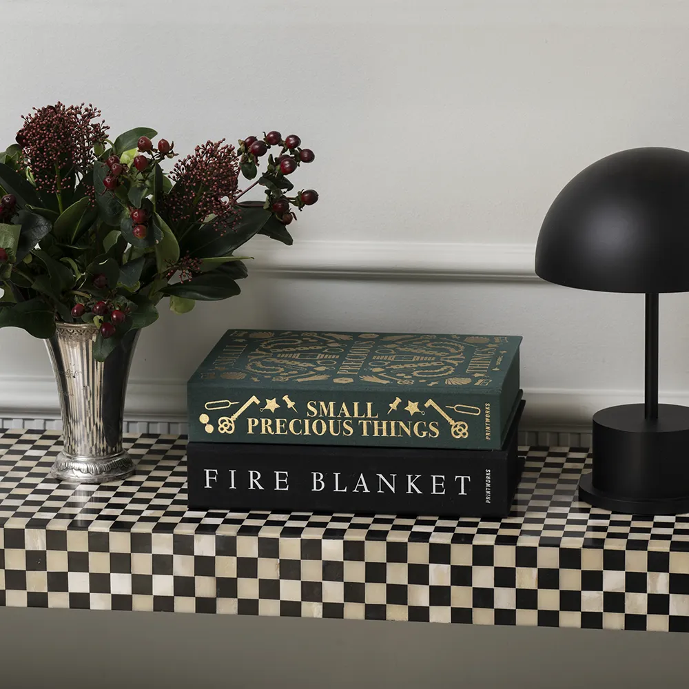 Opbevaringsboks - dyrebare ting, grøn