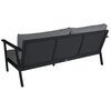 Samvaro 2,5-pers. Sofa Antracit/Pearl Grey Brafab