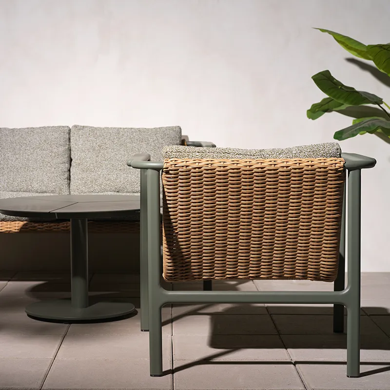 Motty lænestol     Nordic green / Teddy Verde