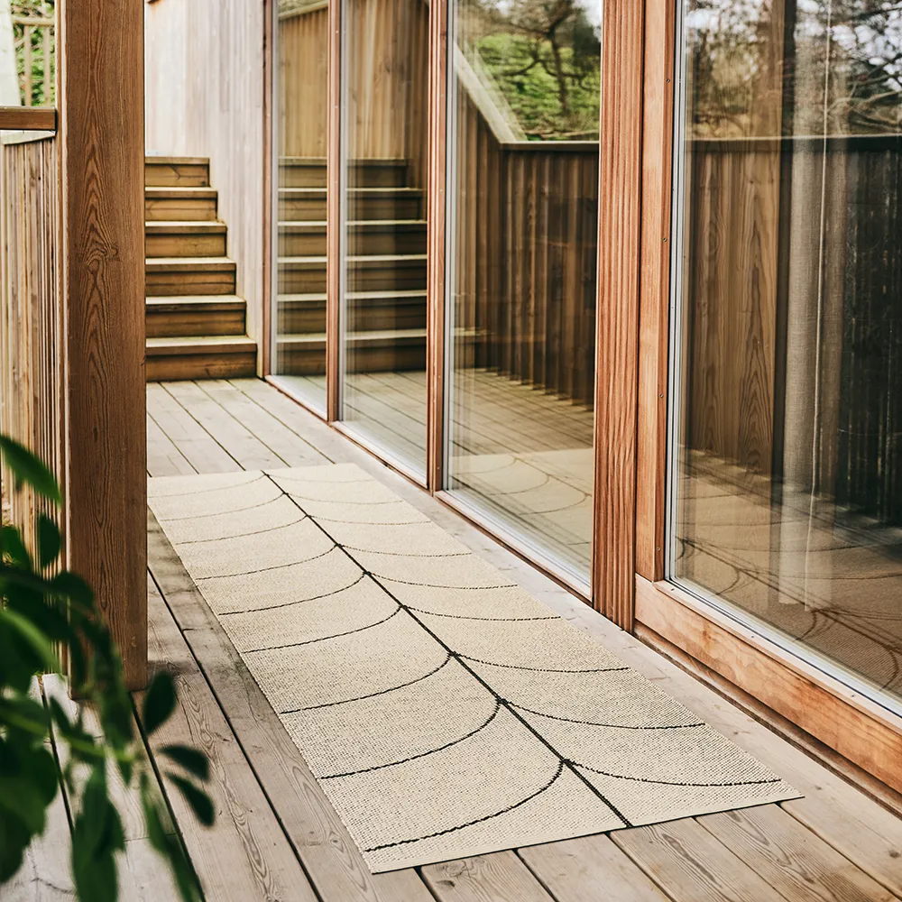 Vævet Tæppe Leif Dark Brown 70x270 cm