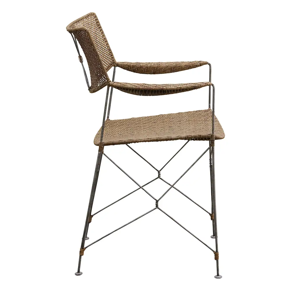 Rap armlænstol Rattan