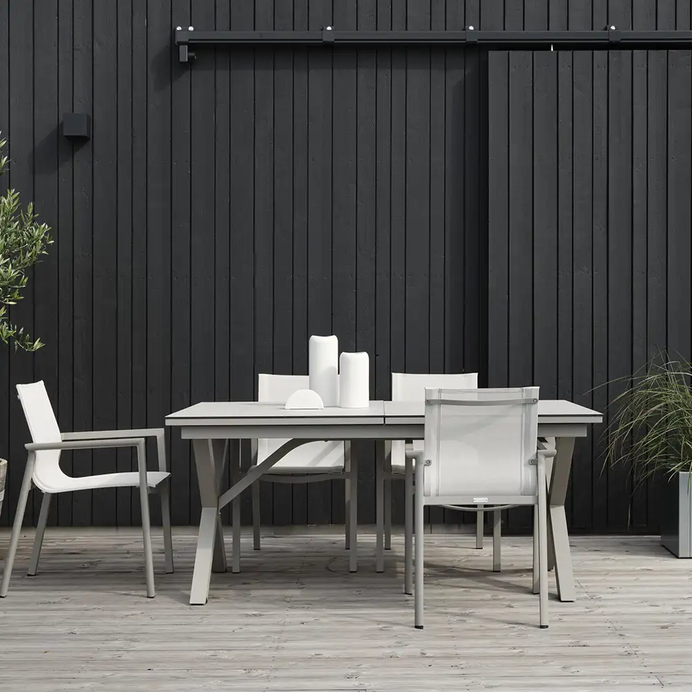 Hillmond Spisebord 100x166-226 Khaki Brafab