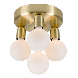 Regal loftslampe 4 D230 messing