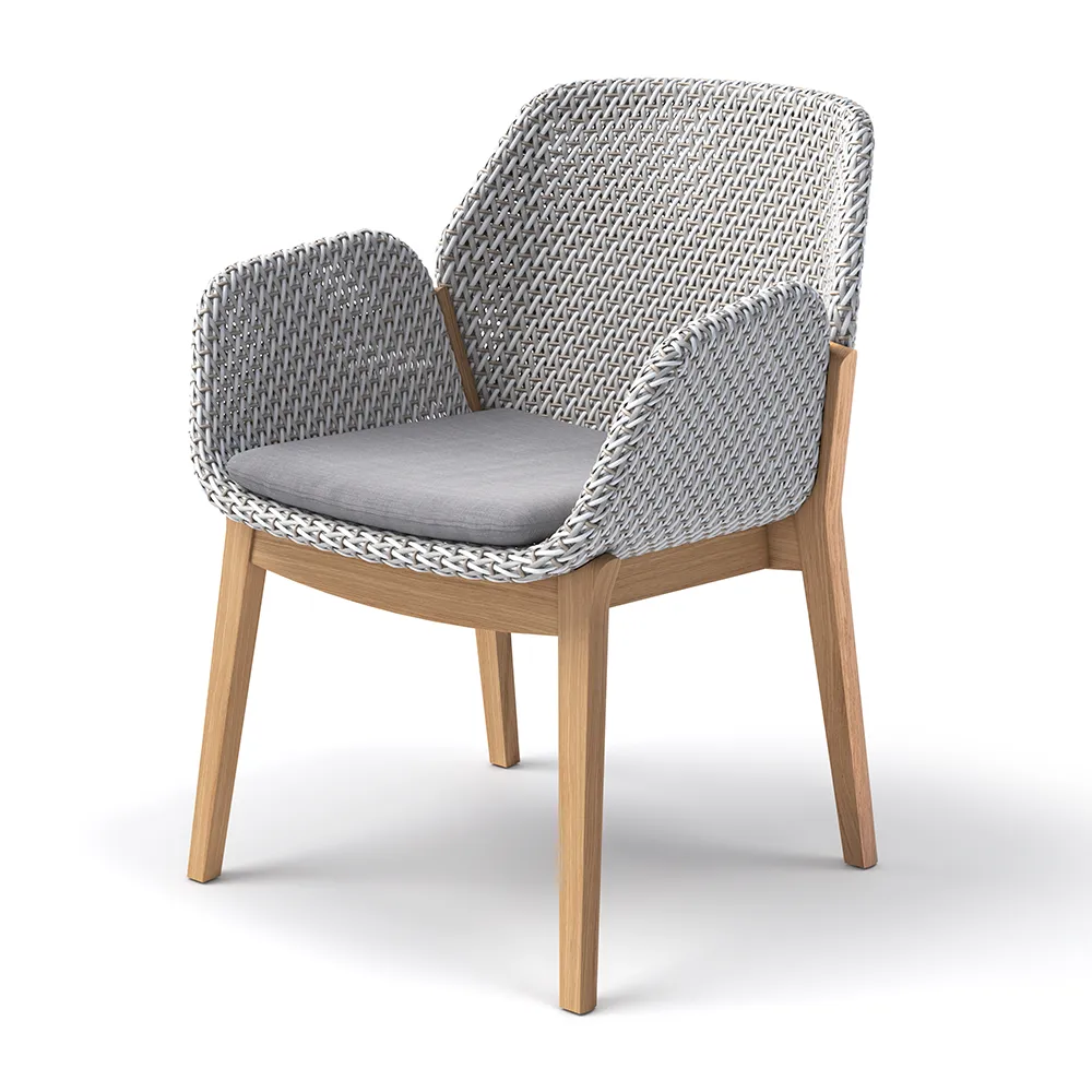 CALADIO lænestol DF3 teak 0205 kapok 0239