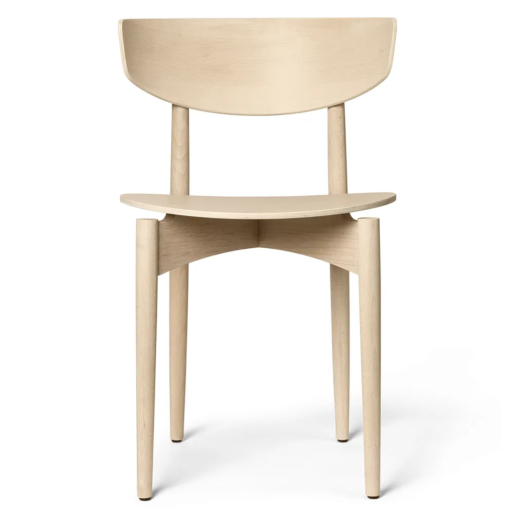 Ferm Living, Herman Spisebordsstol Wood - White Oiled Beech