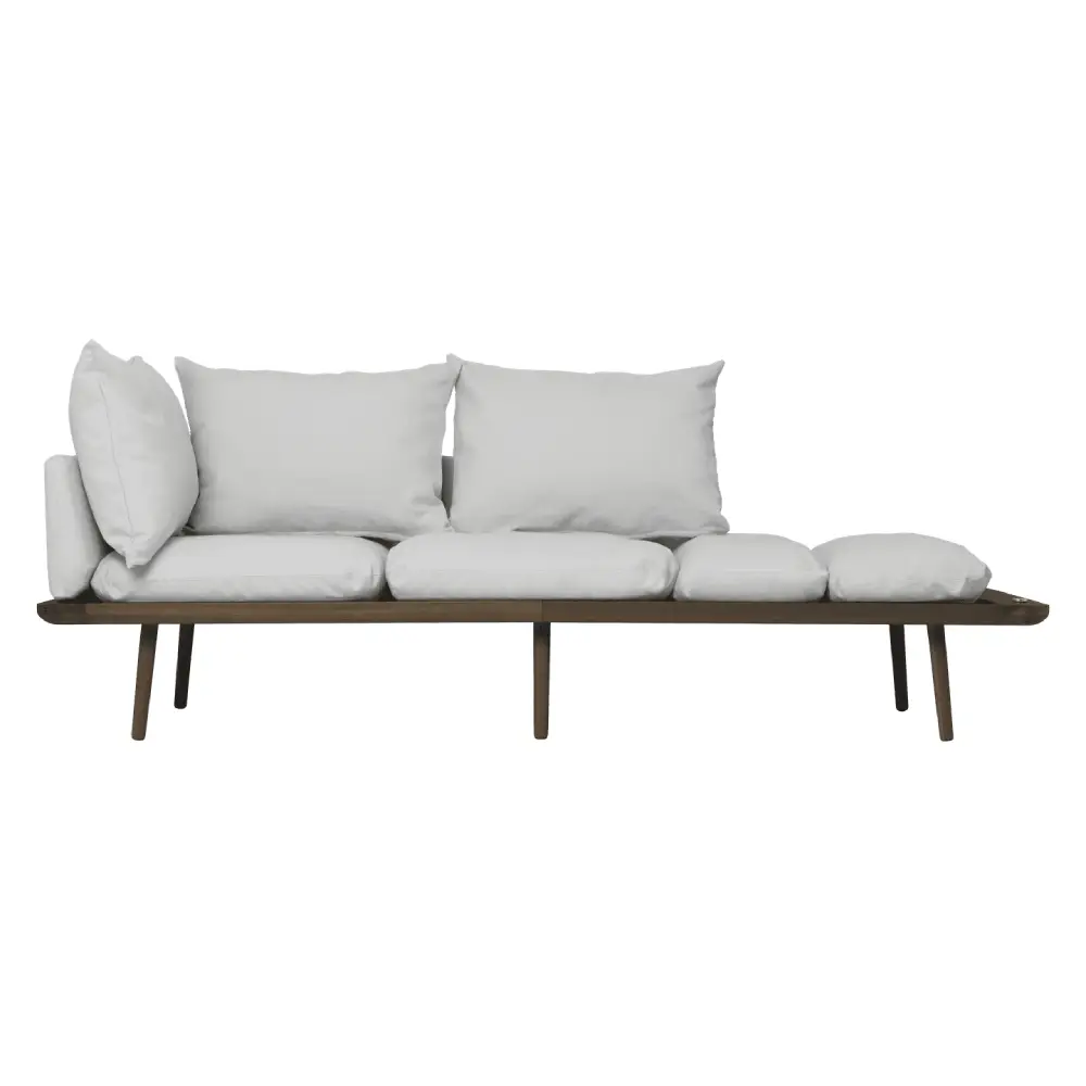 Lounge Around 3-personers sofa Dark Oak/Sterling