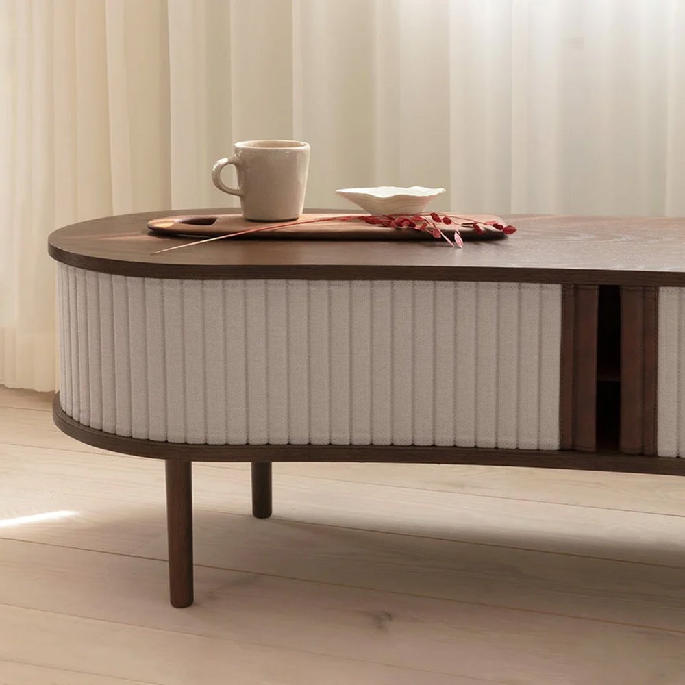 Audacious TV-bord Mørk Eg/Sterling