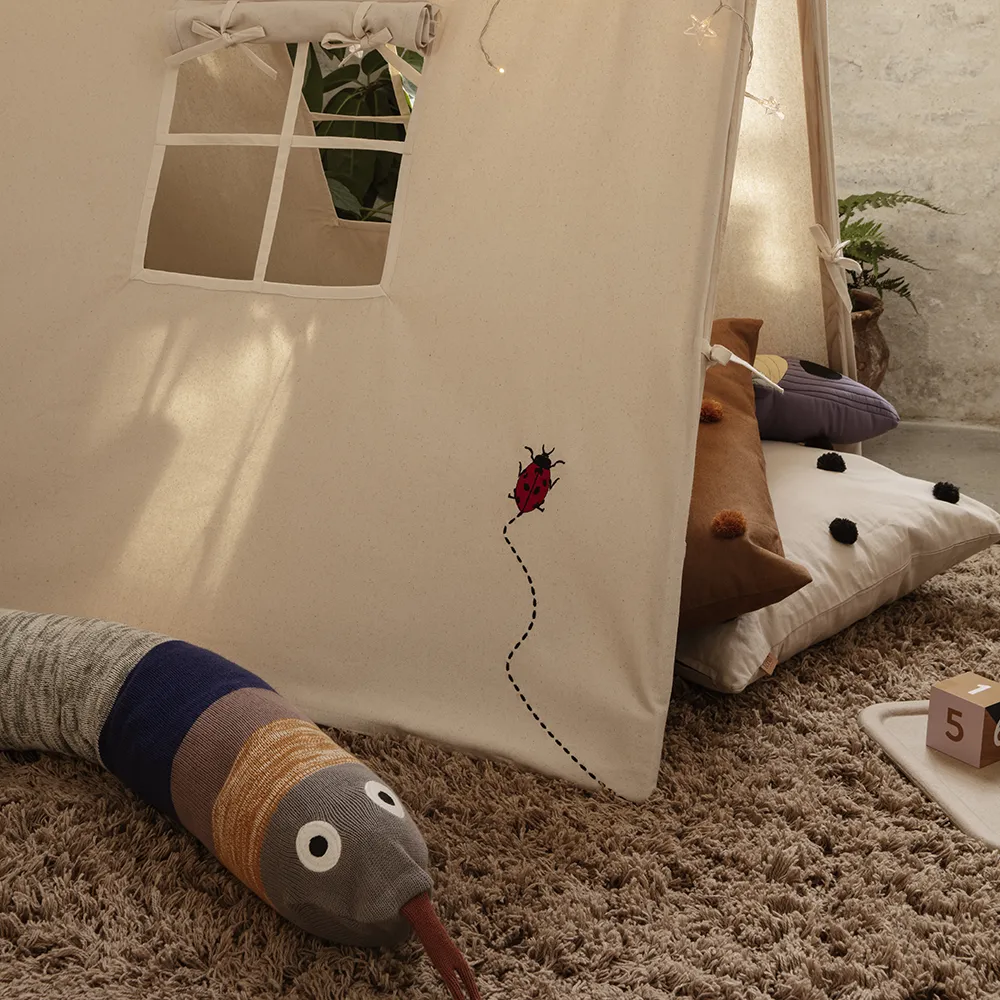 Uldmåtte Meadow High Pile L Light Sand