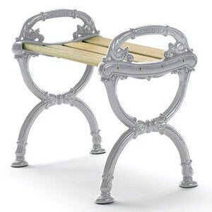 Byarum skammel ender: natur / træ: imprægneret fyrretræ