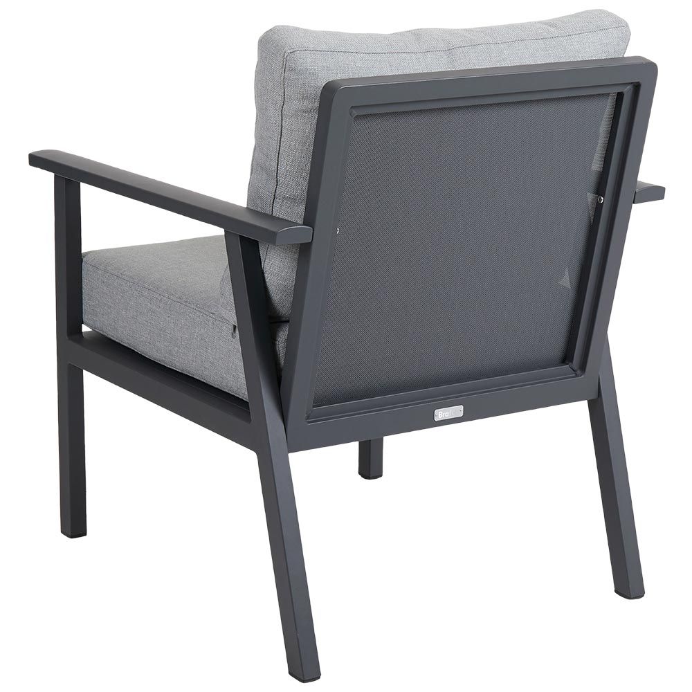 Samvaro Lænestol Antracit/Grå Brafab