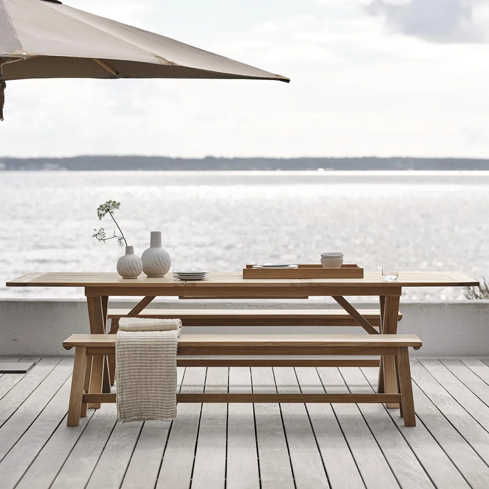 Keros bænk 190 cm teak