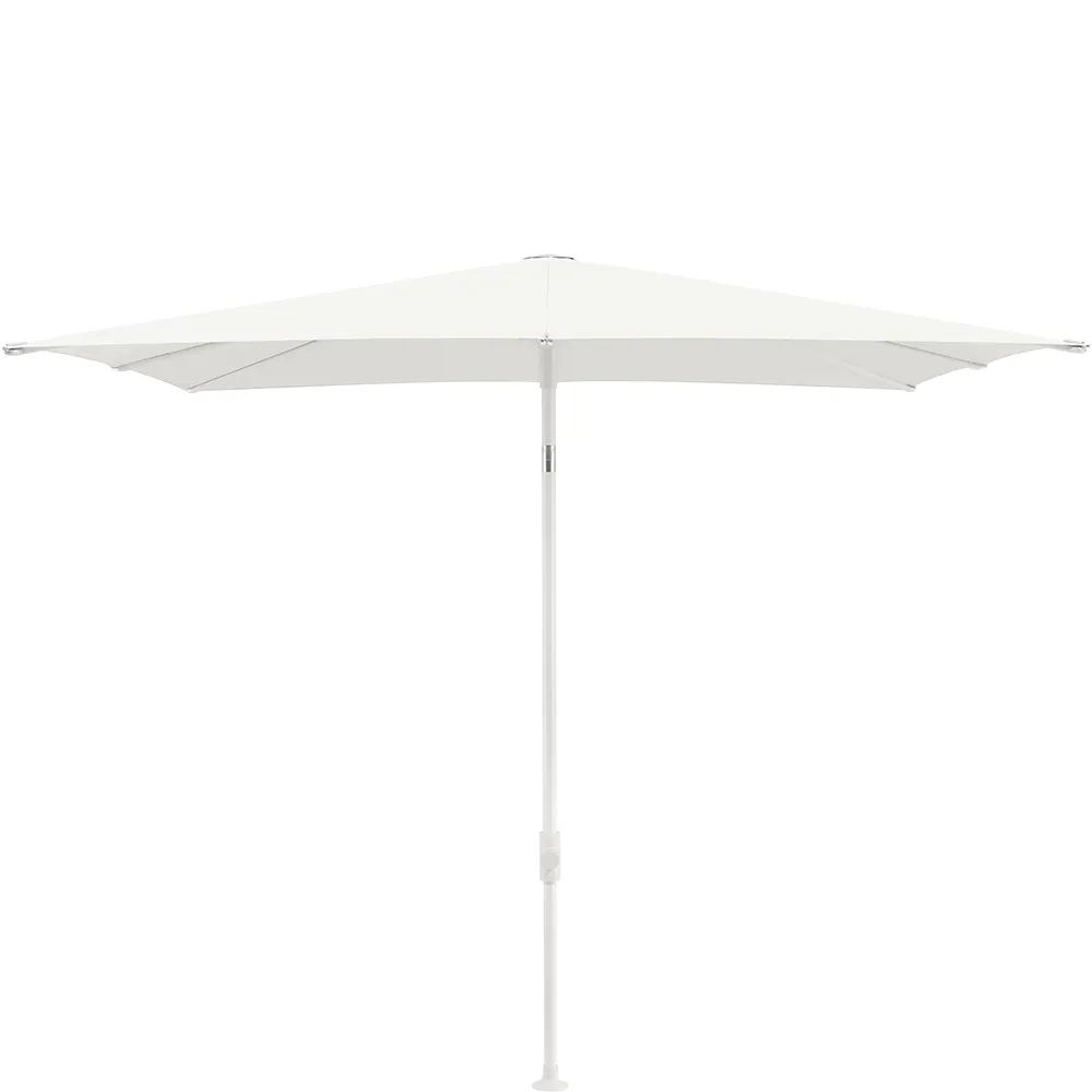 Glatz Smart parasol 200×200 cm matt white Kat.5 510 White