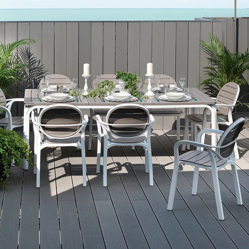 Palma lænestol  White - Tortora