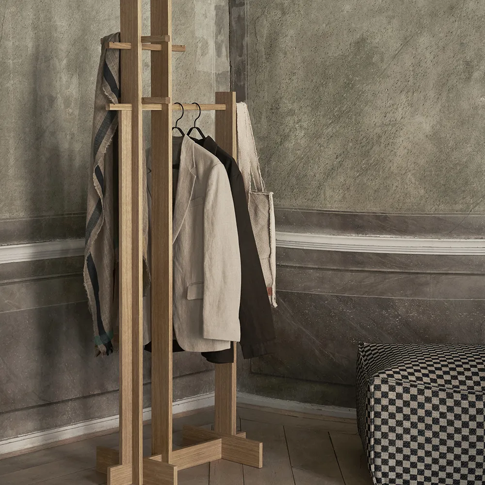 Bridge Tøjstativ - Oiled Oak