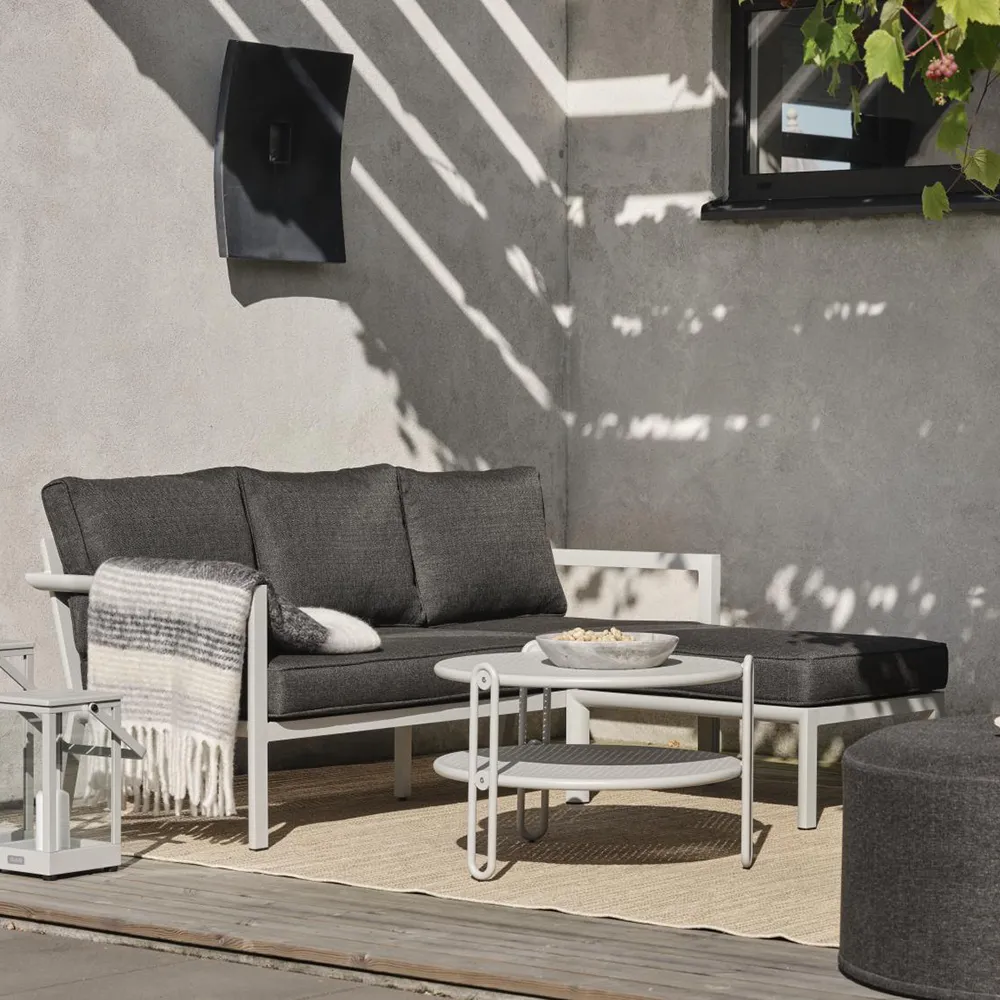 Blixt Sofabord 65 cm Light Grey