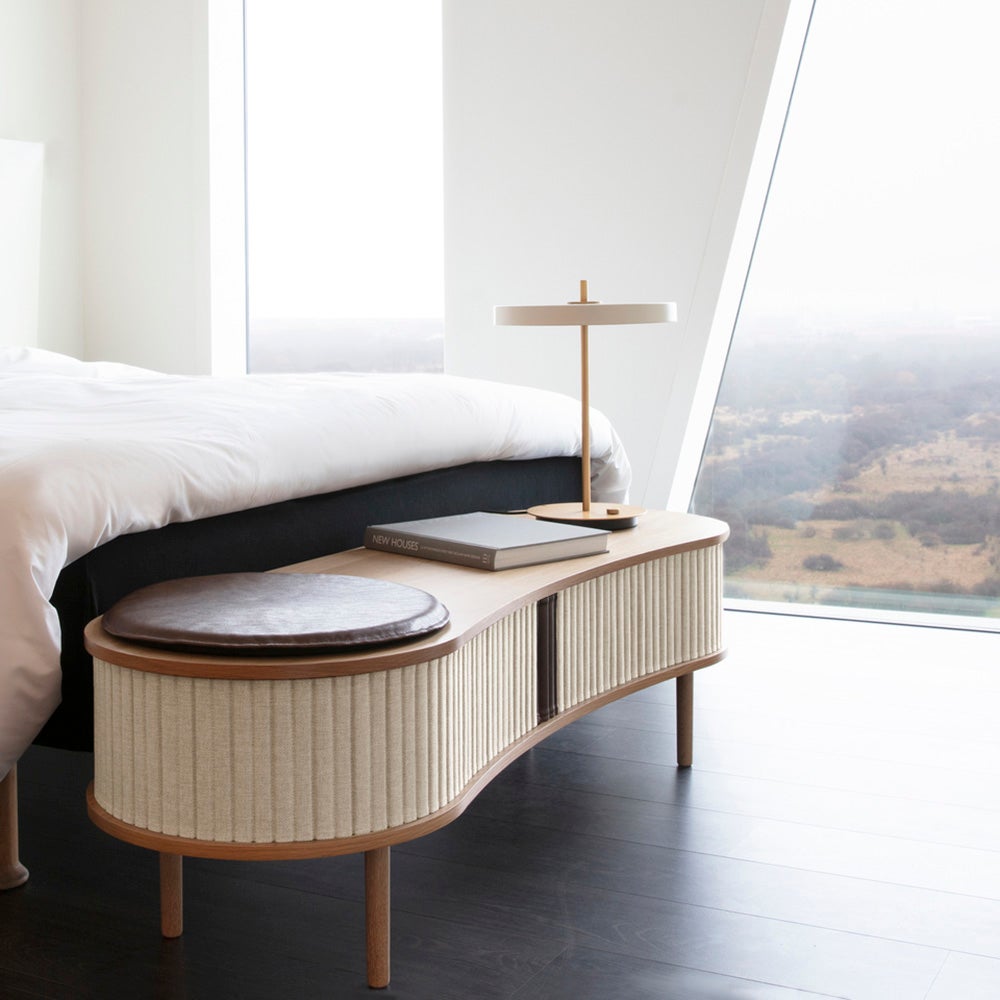 Audacious TV-bord Eg/White Sands