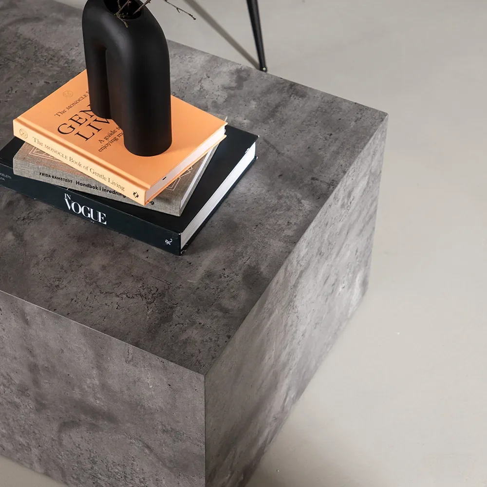 York Sofabord 60x80 cm Grå