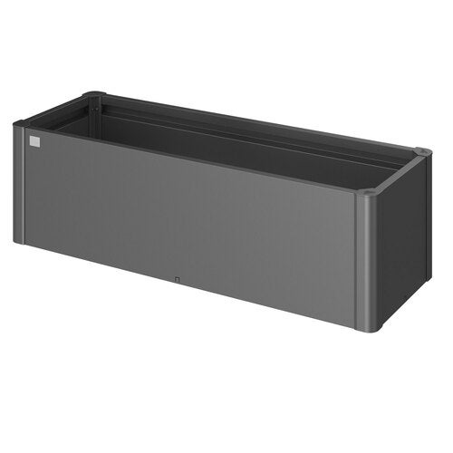 Belvedere mini-plantebed, størrelse 150, metallisk mørkegrå