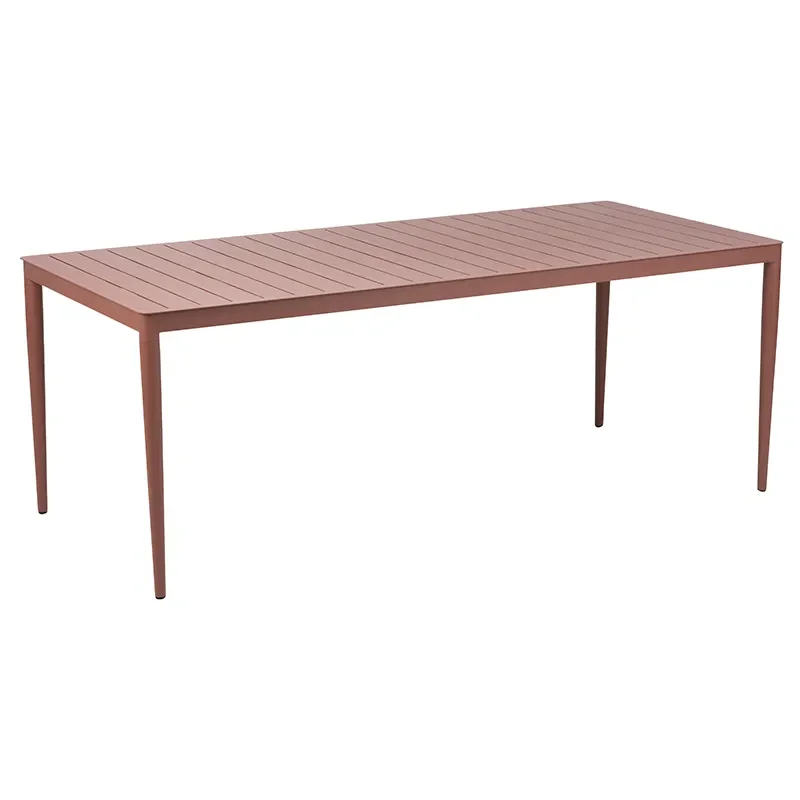 Bigby 90x195 Zin Red - Havebord - Brafab - Enggården Havemøbler