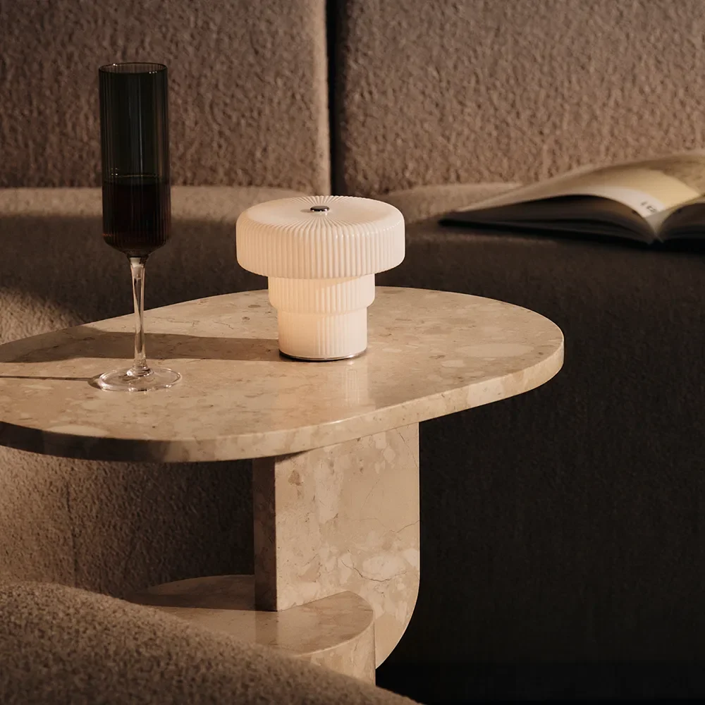 Champagneglas 2-pak Ripple Smoked Grey