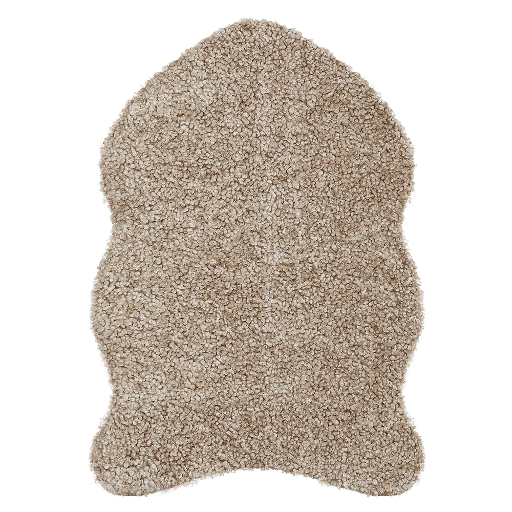 Skinnwille, Lumme tæppe 60x90 cm Toffee