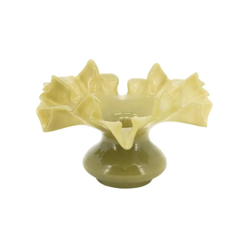 Baia 1 Vase 26x26x16,5 cm Glas Grøn
