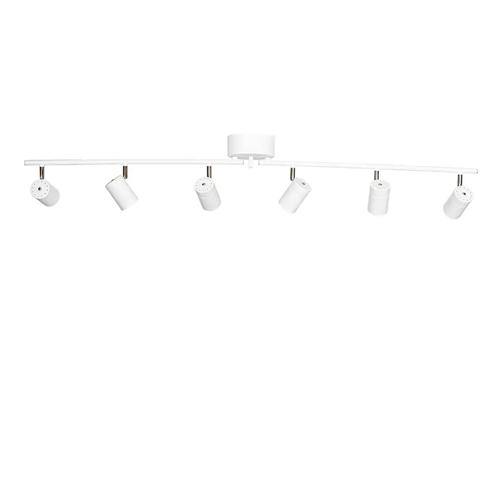 By Rydéns Correct 6 loftspotlight 124 cm Mat hvid
