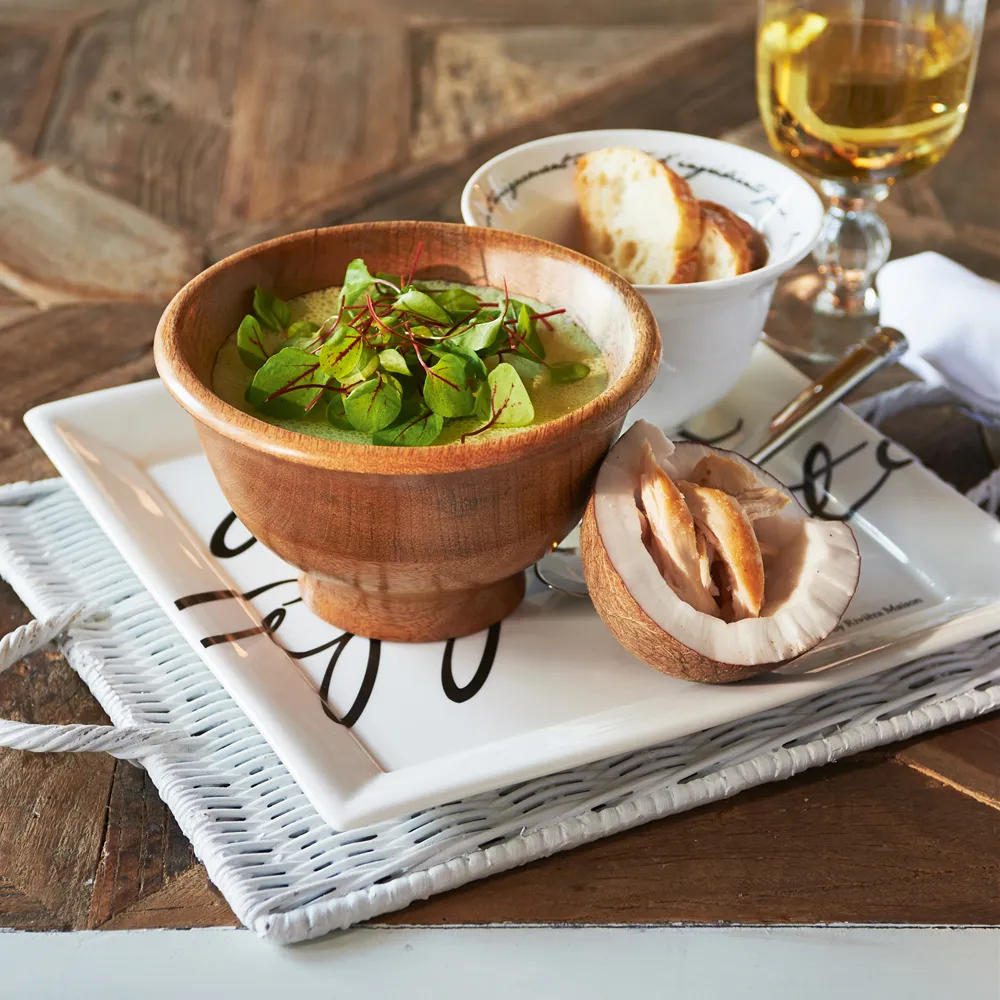 Buon Appetito firkantet tallerken 26 x 26 cm