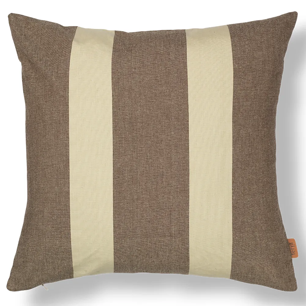 Ferm Living, Strand Ornamental pude Carob Brown/Parchment