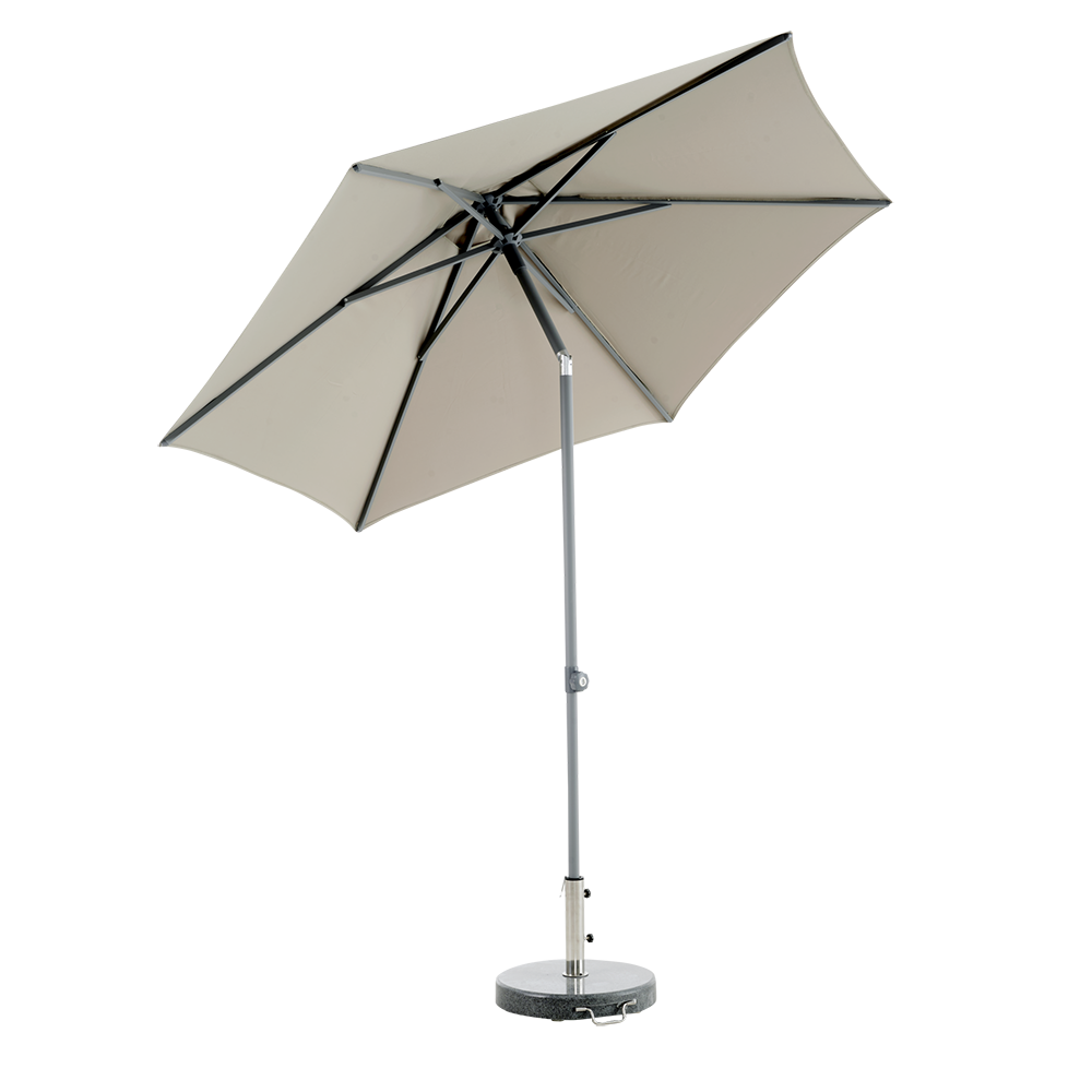 Poppi parasol 250 cm taupe