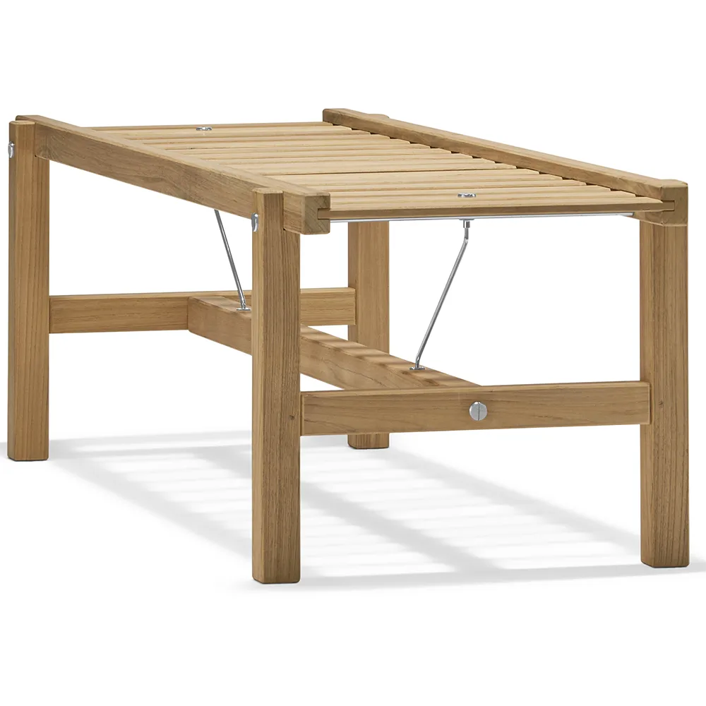 135cm Bænk teak 