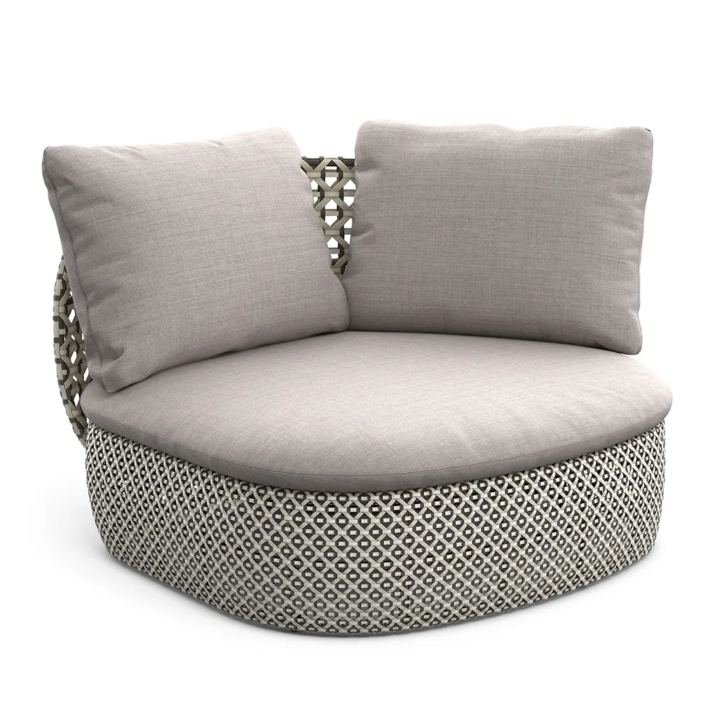 Dedon, MDEAR venstre modul DGD pepper bold 0113 pepper touch 0238
