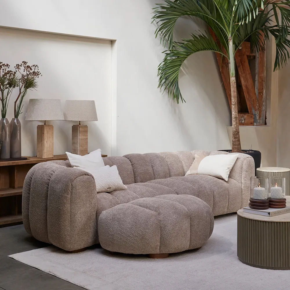 Vicenza 3,5-personers sofa natural
